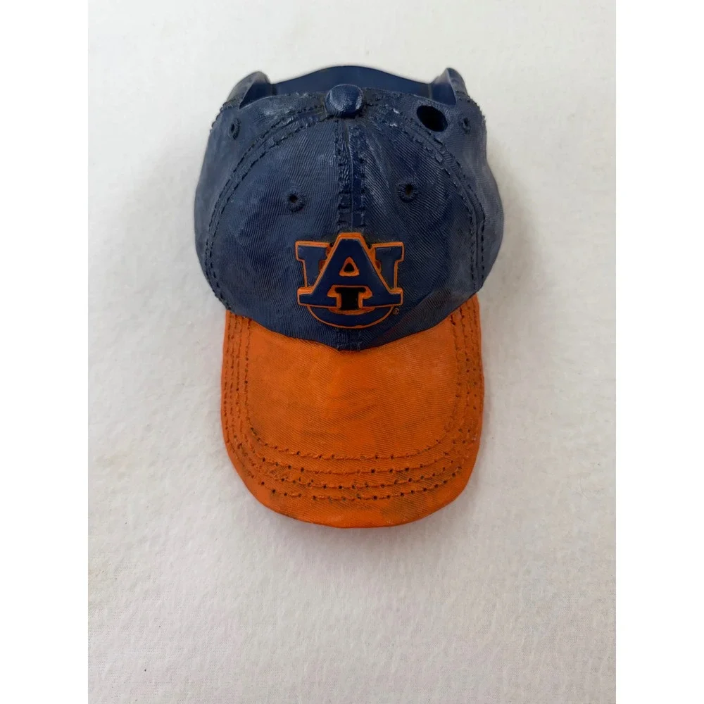 Auburn Tigers Resin Baseball Cap Wall Mount Storage Caddy Orange Blue NCAA AU
